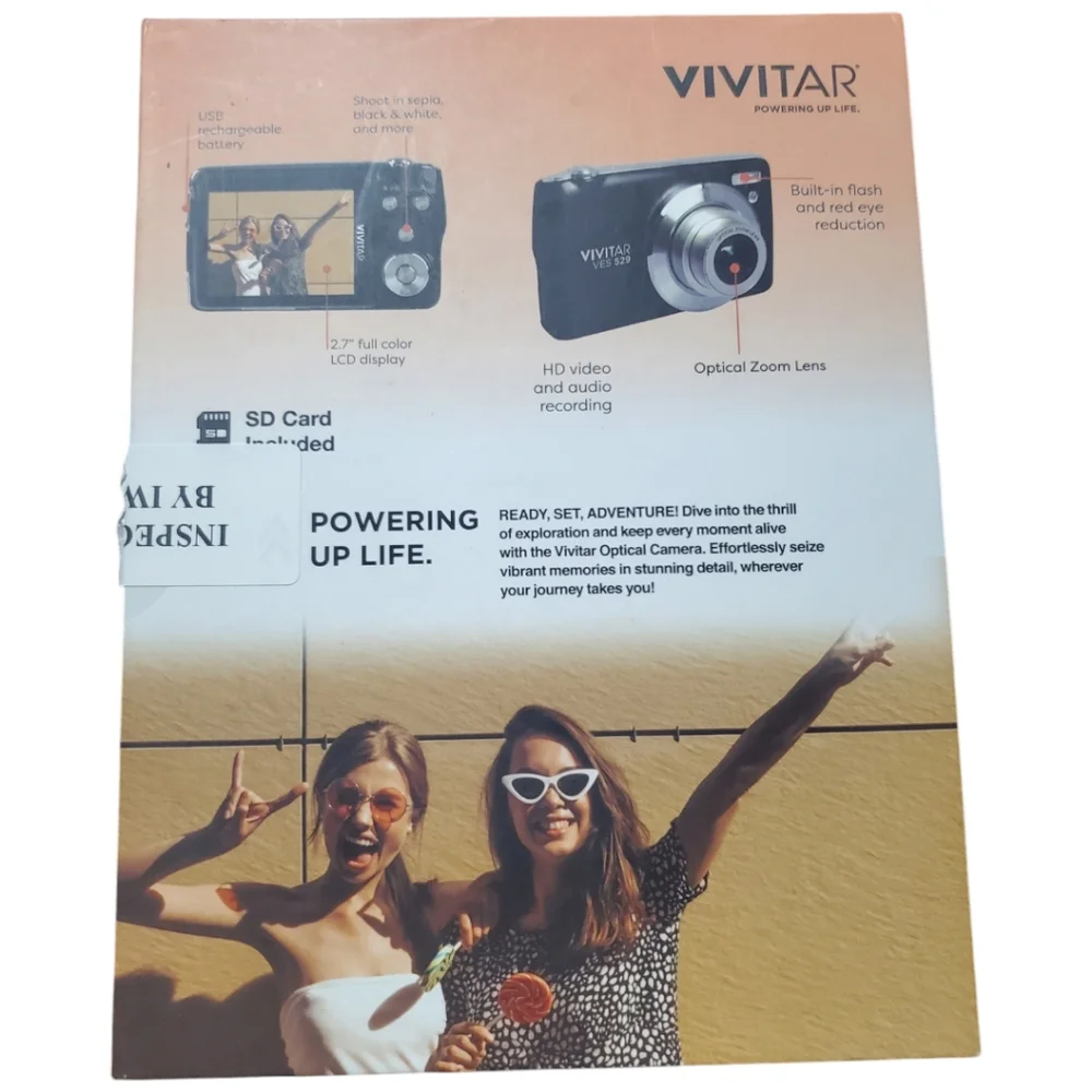 Vivitar 10x Zoom Digital Camera $100